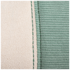 Schlampermäppchen s'maepp M „Eucalyptus“ | weiß/eukalyptus