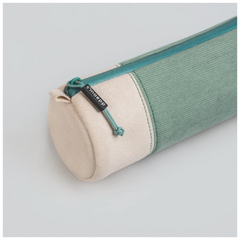 Schlampermäppchen s'maepp M „Eucalyptus“ | weiß/eukalyptus