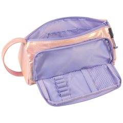 Schlampermäppchen s'maepp L „Rainbow“ | rosa/lila