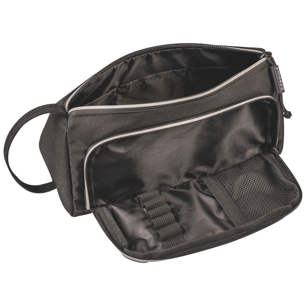 Schlampermäppchen s'maepp L „Hardwired“ | schwarz/silber