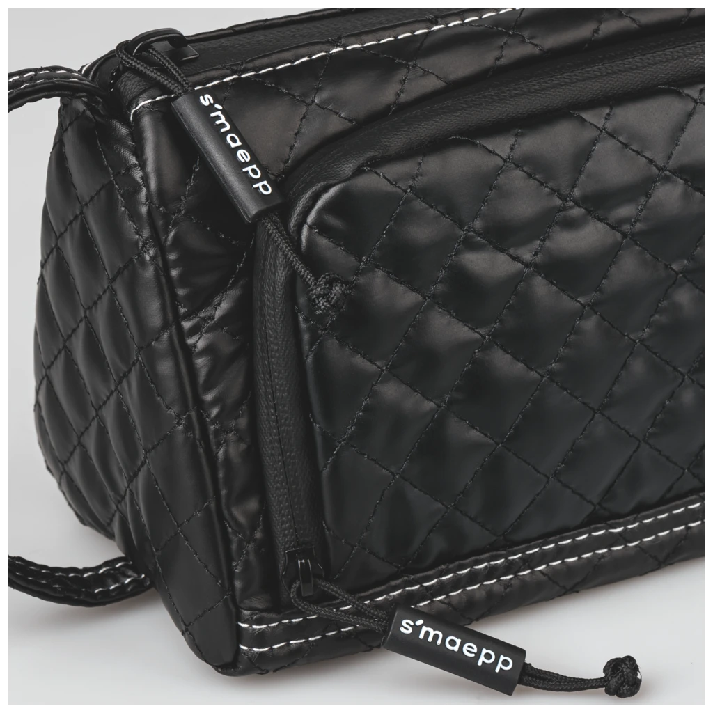 Schlampermäppchen s'maepp L „Puffy Bag“ | schwarz