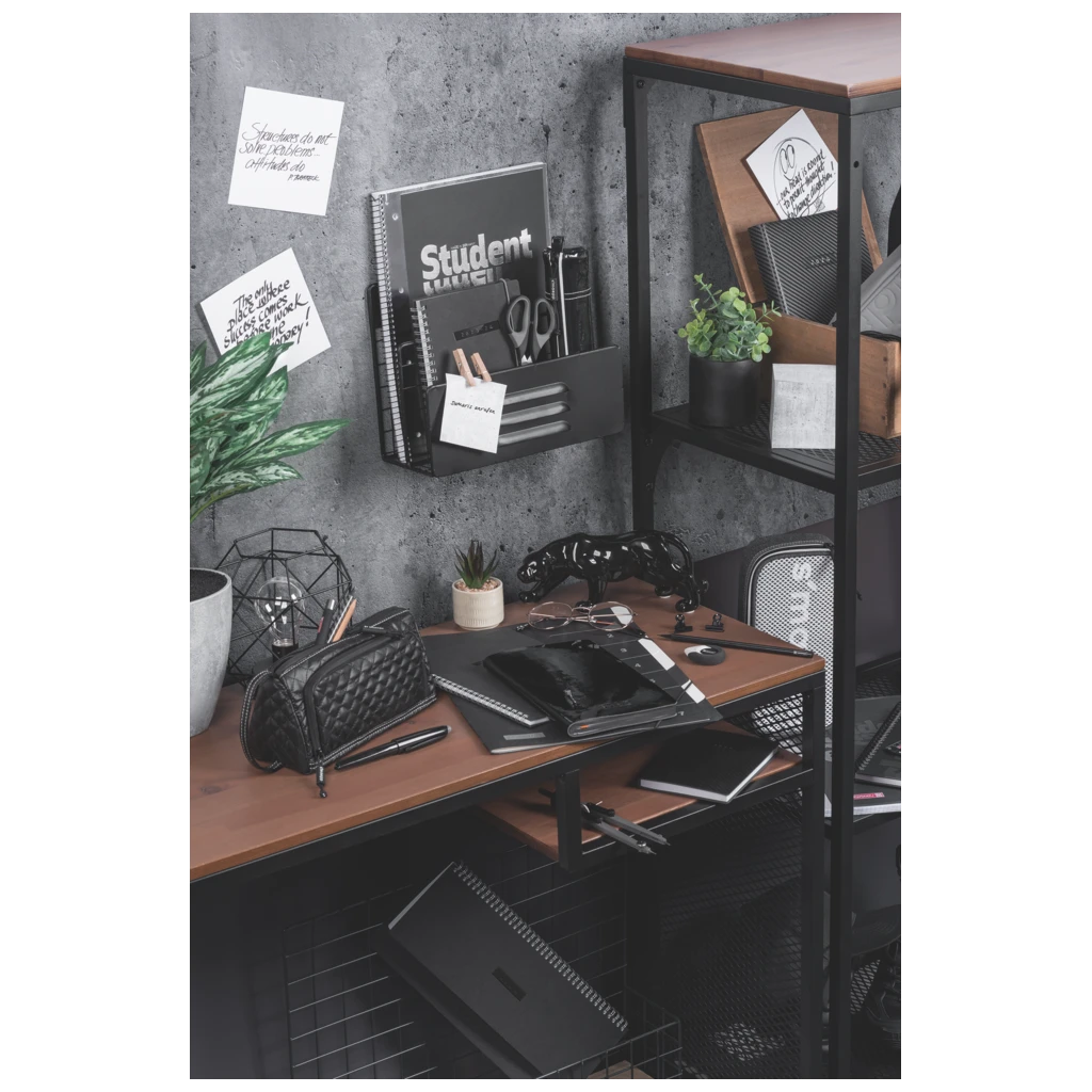 Schlampermäppchen s'maepp L „Puffy Bag“ | schwarz