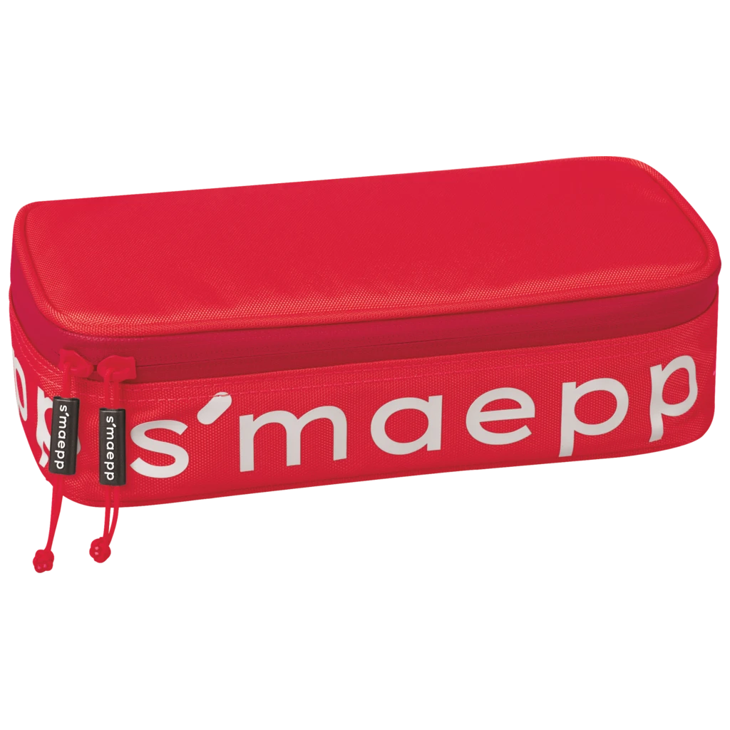 Schlampermäppchen s'maepp XL Colour Code | 1 Klappe(n), red