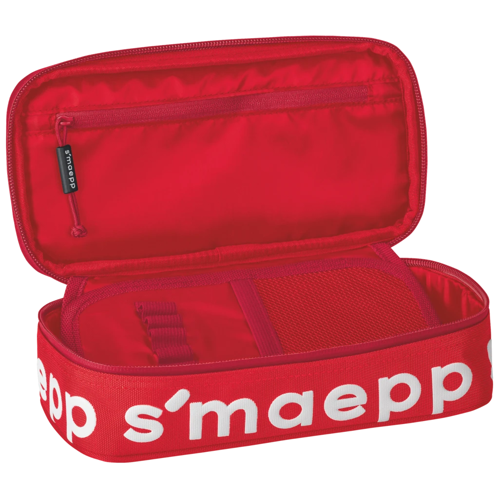 Schlampermäppchen s'maepp XL Colour Code | 1 Klappe(n), red