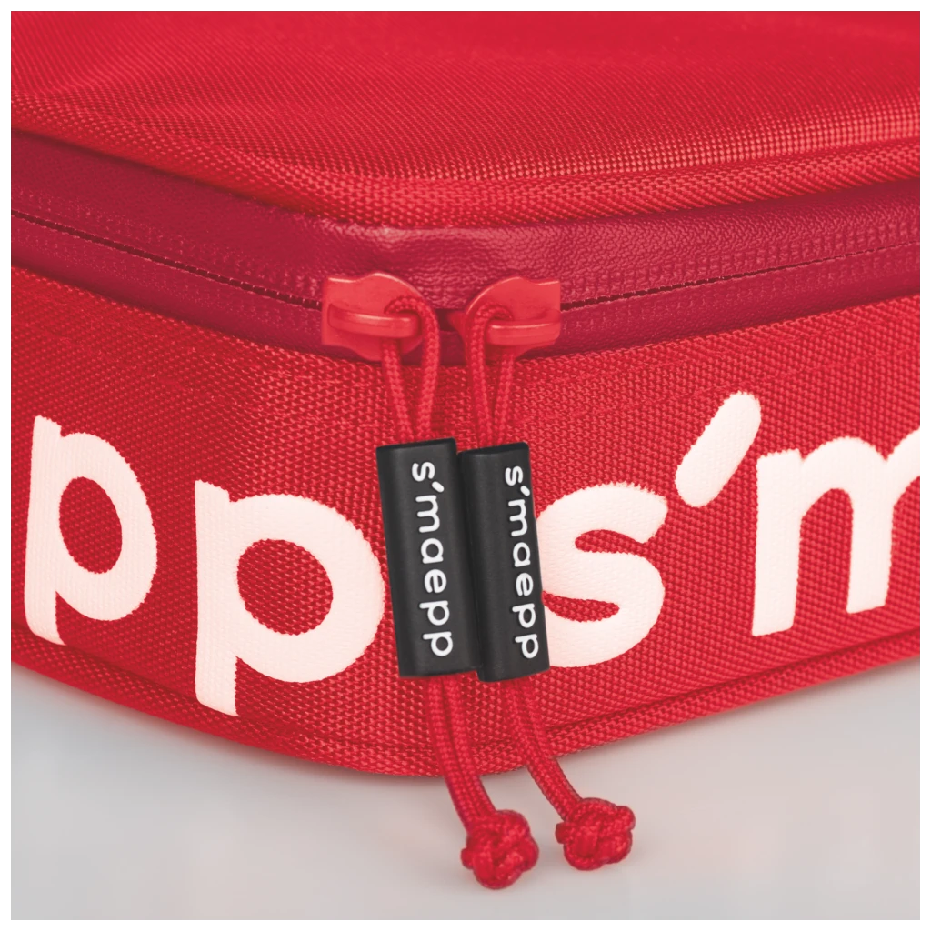 Schlampermäppchen s'maepp XL Colour Code | 1 Klappe(n), red