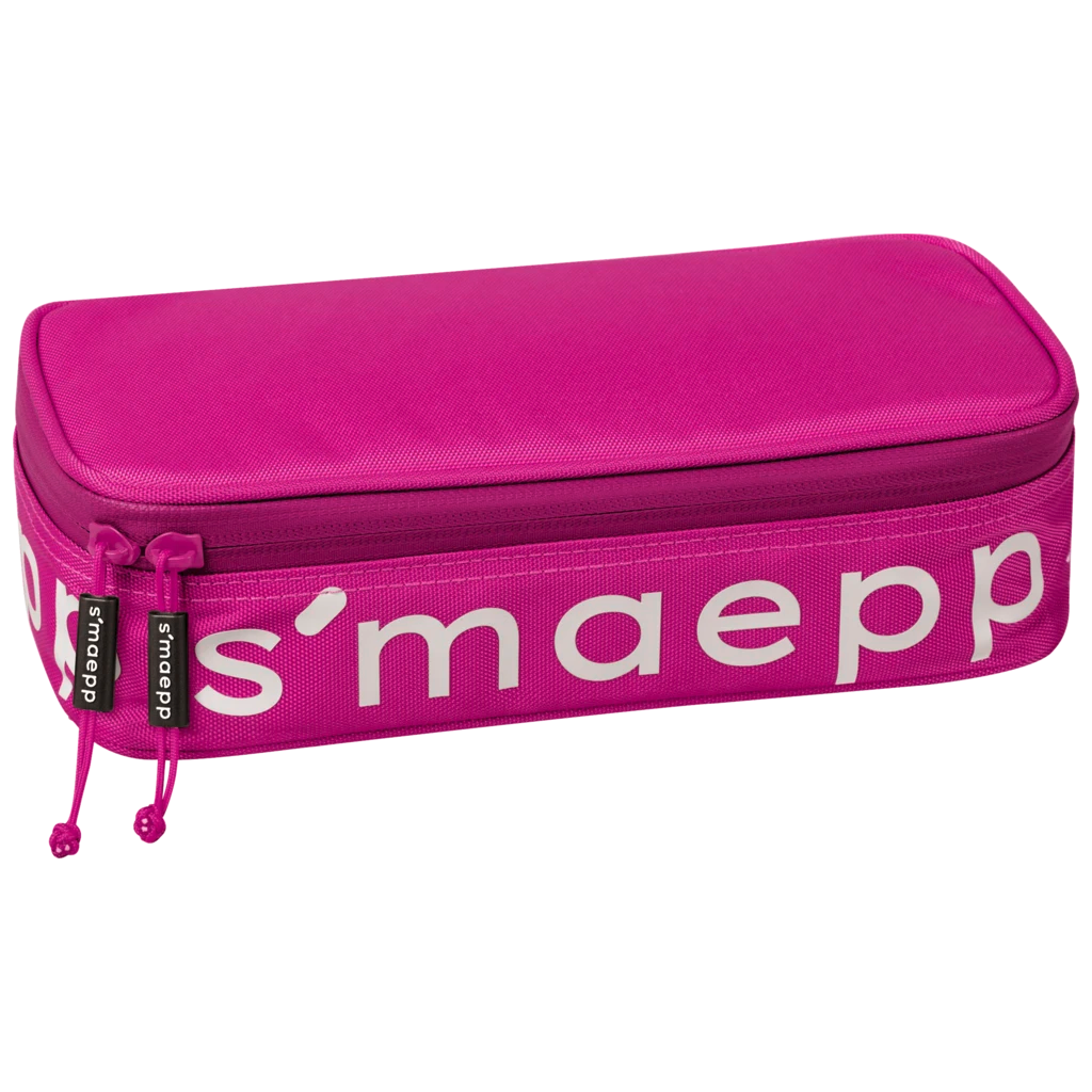 Schlampermäppchen s'maepp XL Colour Code | 1 Klappe(n), pink