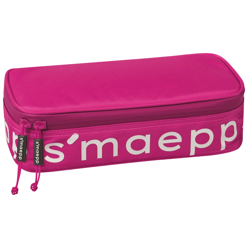 Schlampermäppchen s'maepp XL Colour Code | 1 Klappe(n), pink