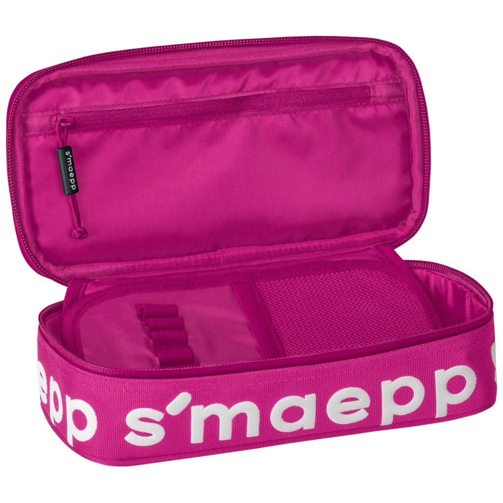 Schlampermäppchen s'maepp XL Colour Code | 1 Klappe(n), pink