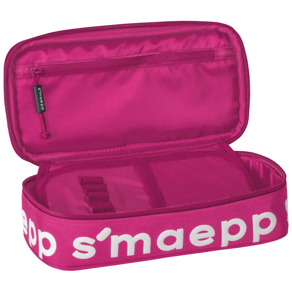 Schlampermäppchen s'maepp XL Colour Code | 1 Klappe(n), pink
