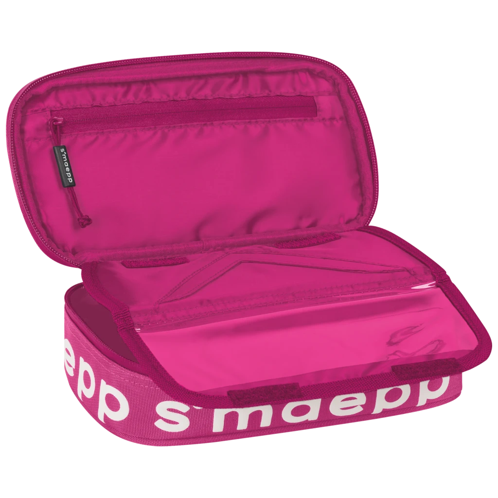 Schlampermäppchen s'maepp XL Colour Code | 1 Klappe(n), pink