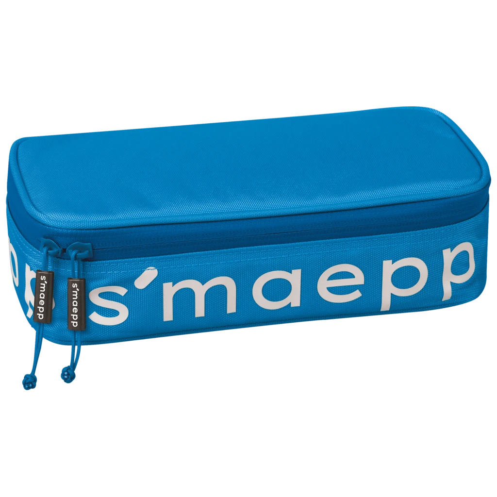 Schlampermäppchen s'maepp XL Colour Code | 1 Klappe(n), azur