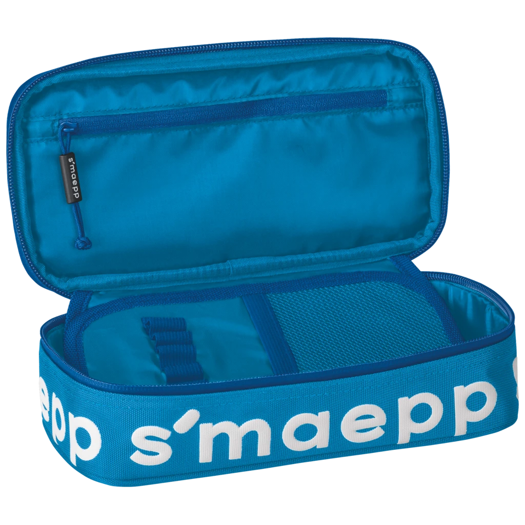 Schlampermäppchen s'maepp XL Colour Code | 1 Klappe(n), azur