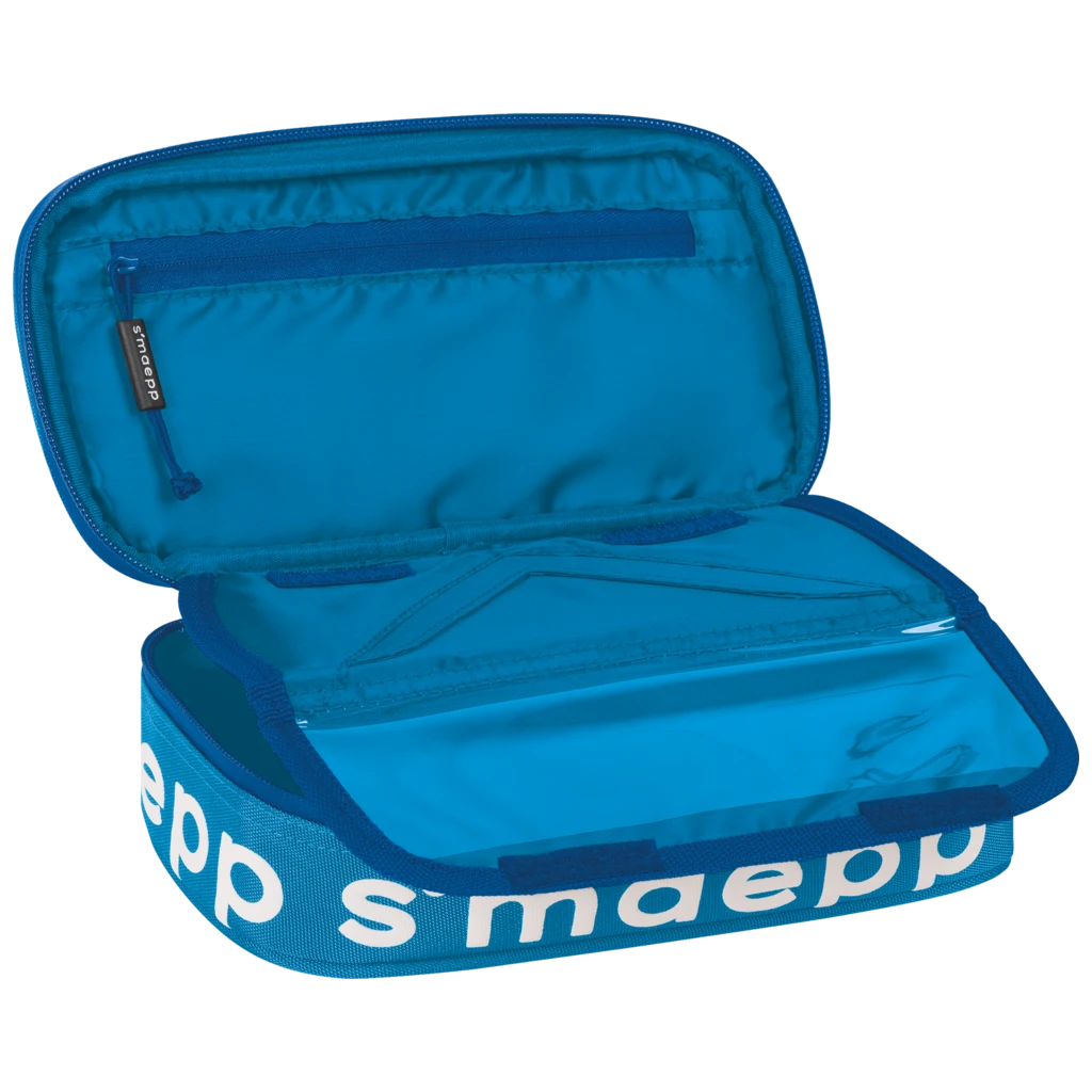Schlampermäppchen s'maepp XL Colour Code | 1 Klappe(n), azur