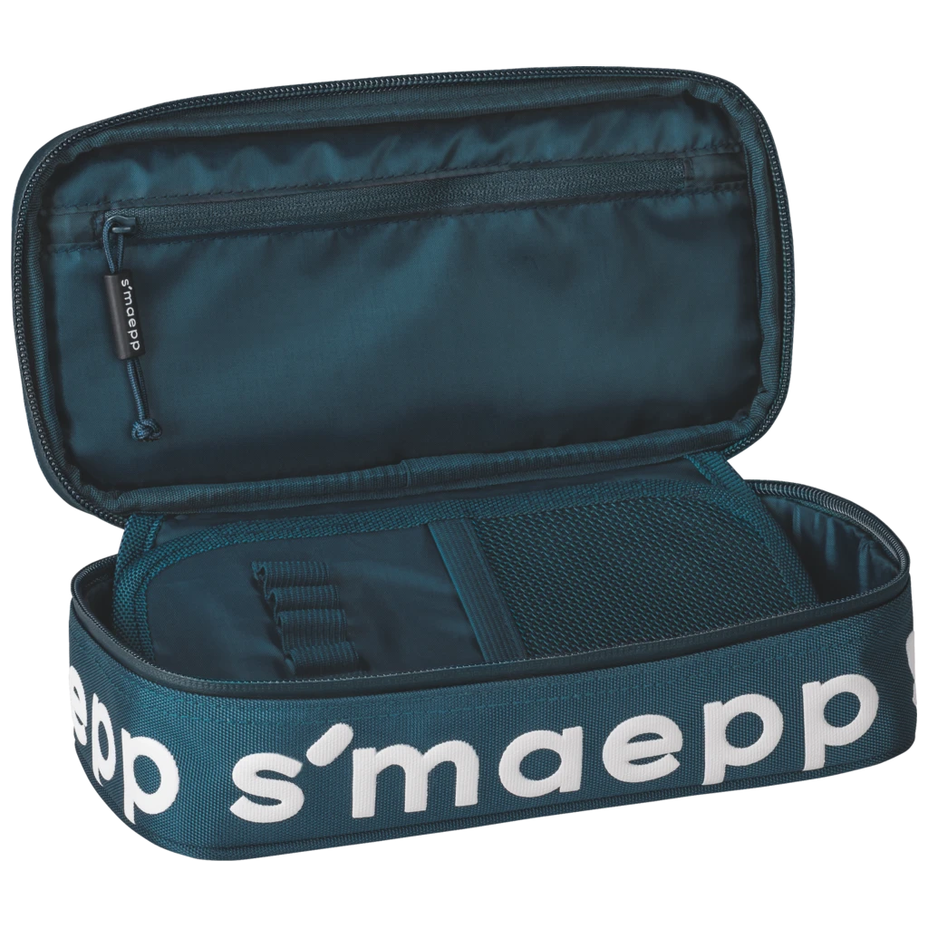 Schlampermäppchen s'maepp XL Colour Code | 1 Klappe(n), denim