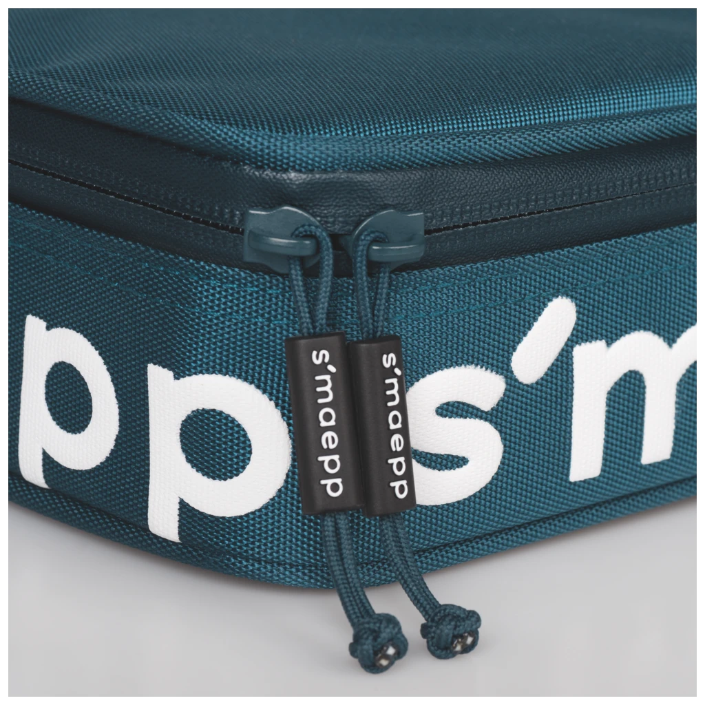 Schlampermäppchen s'maepp XL Colour Code | 1 Klappe(n), denim