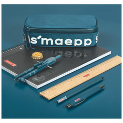 Schlampermäppchen s'maepp XL Colour Code | 1 Klappe(n), denim