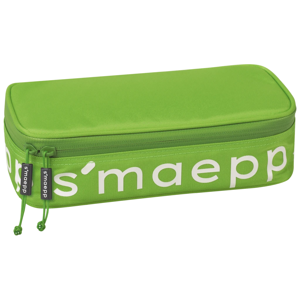 Schlampermäppchen s'maepp XL Colour Code | 1 Klappe(n), kiwi