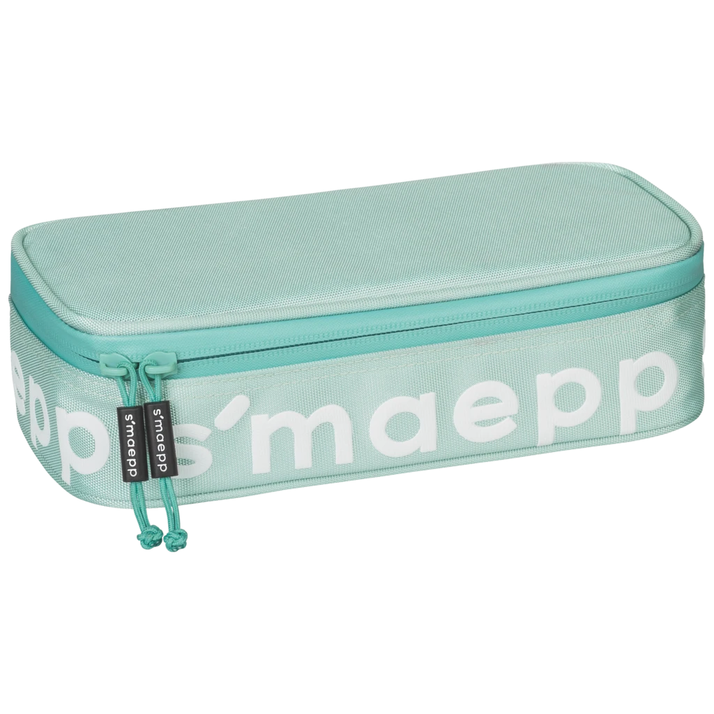 Schlampermäppchen s'maepp XL Colour Code | 1 Klappe(n), mint
