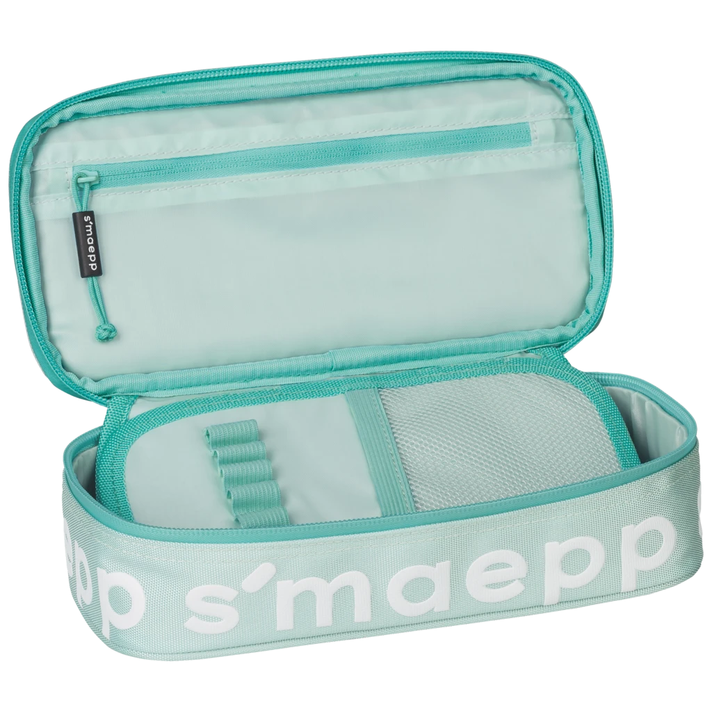 Schlampermäppchen s'maepp XL Colour Code | 1 Klappe(n), mint