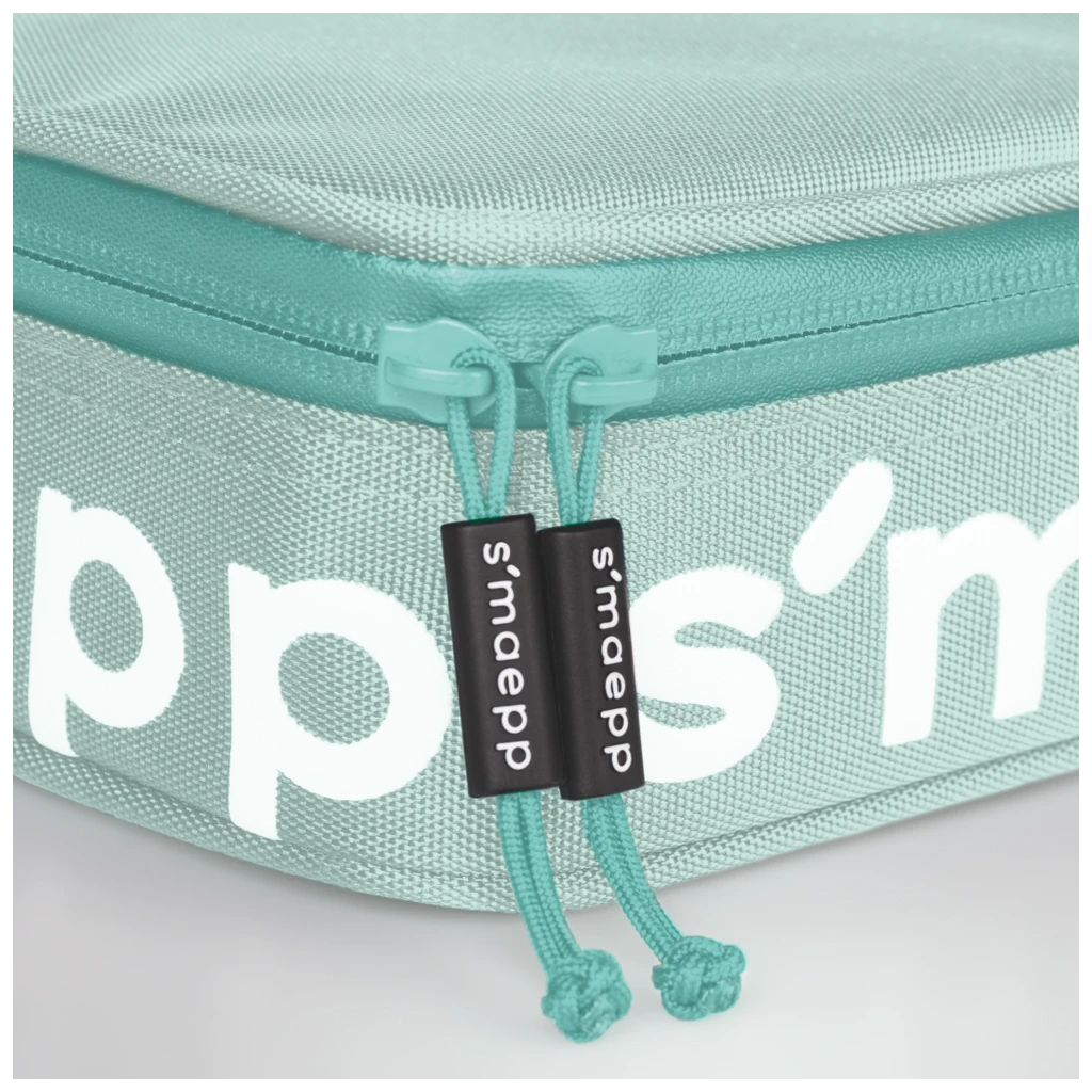 Schlampermäppchen s'maepp XL Colour Code | 1 Klappe(n), mint