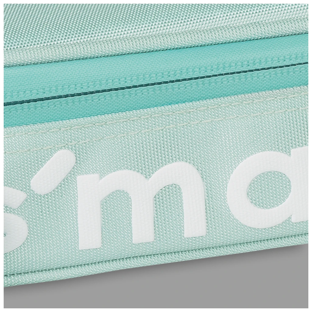 Schlampermäppchen s'maepp XL Colour Code | 1 Klappe(n), mint