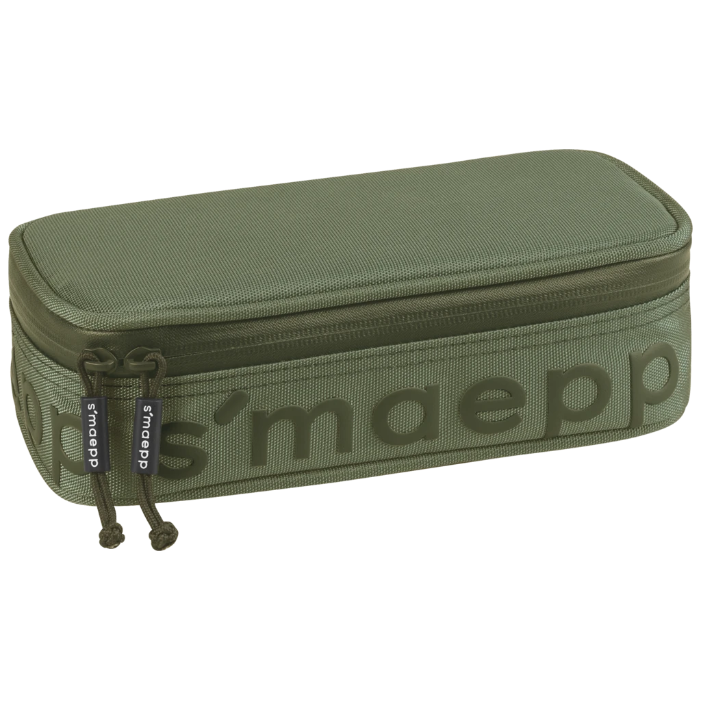 Schlampermäppchen s'maepp XL Colour Code | 1 Klappe(n), olive