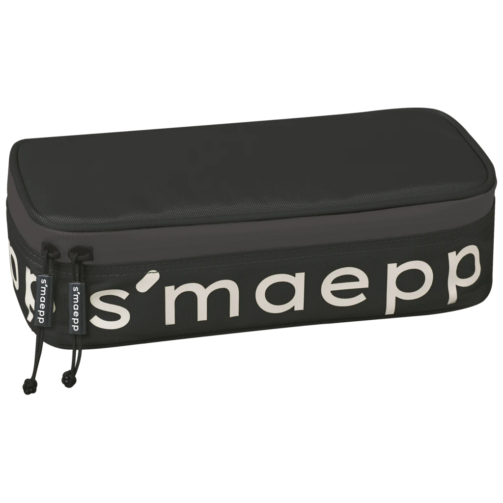 Schlampermäppchen s'maepp XL Colour Code | 1 Klappe(n), onyx