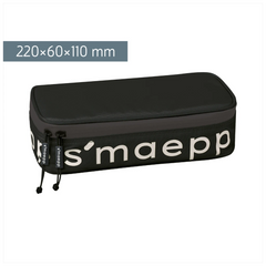 Schlampermäppchen s'maepp XL Colour Code | 1 Klappe(n), onyx