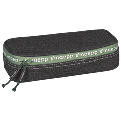 Schlampermäppchen s'maepp XL „Street Style“ | 1 Klappe(n), grün/dunkelgrau