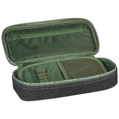 Schlampermäppchen s'maepp XL „Street Style“ | 1 Klappe(n), grün/dunkelgrau