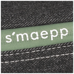 Schlampermäppchen s'maepp XL „Street Style“ | 1 Klappe(n), grün/dunkelgrau