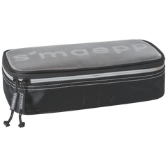 Schlampermäppchen s'maepp XL „Hardwired“ | 1 Klappe(n), schwarz/silber