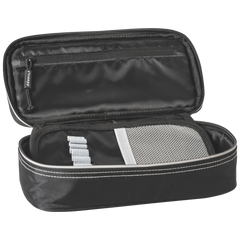 Schlampermäppchen s'maepp XL „Hardwired“ | 1 Klappe(n), schwarz/silber