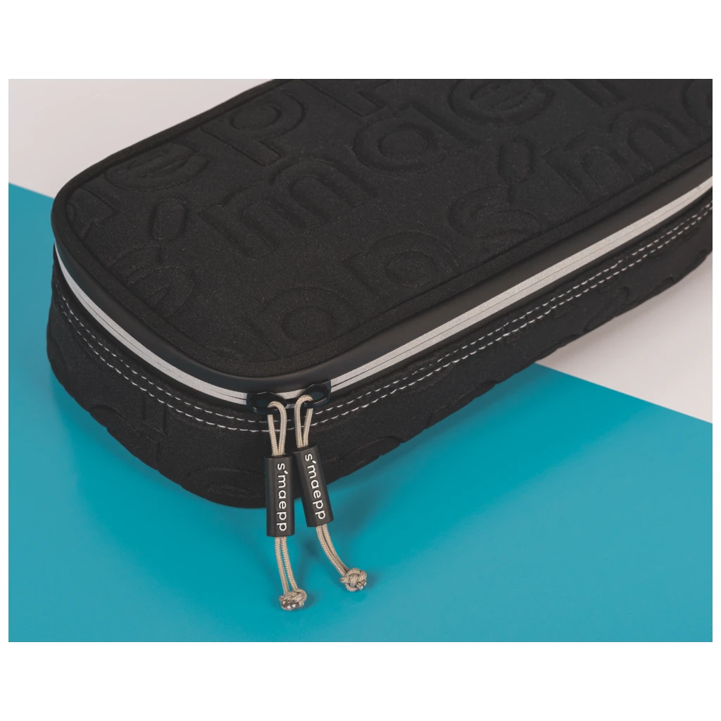 Schlampermäppchen s'maepp XL „Deep Dive“ | 1 Klappe(n), dunkelgrau