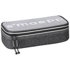 Schlampermäppchen s'maepp XL „Mesh“ | 1 Klappe(n), dunkelgrau