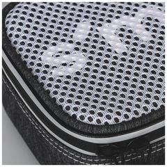 Schlampermäppchen s'maepp XL „Mesh“ | 1 Klappe(n), dunkelgrau