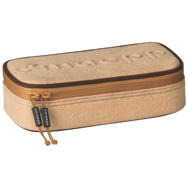 Schlampermäppchen s'maepp XL „Mocha“ | 1 Klappe(n), beige