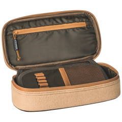 Schlampermäppchen s'maepp XL „Mocha“ | 1 Klappe(n), beige