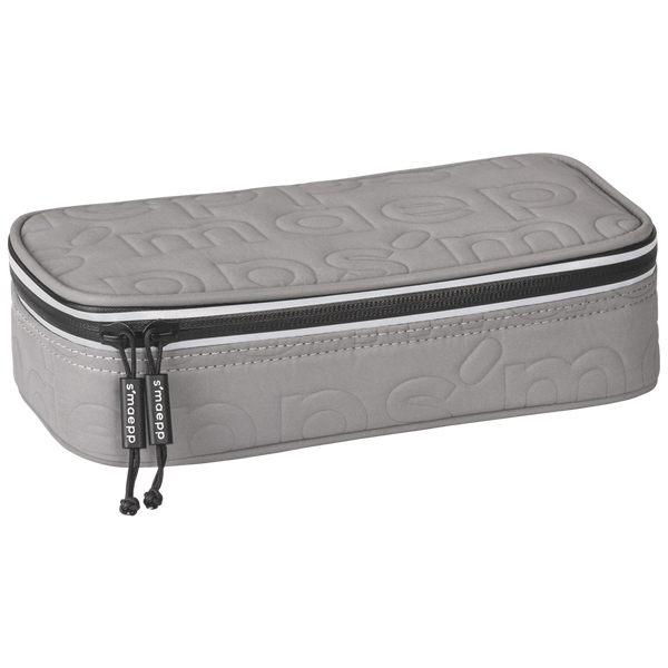 Schlampermäppchen s'maepp XL „Reflection“ | 1 Klappe(n), grau