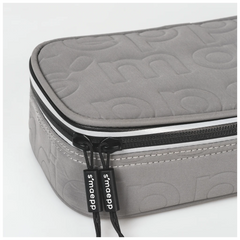 Schlampermäppchen s'maepp XL „Reflection“ | 1 Klappe(n), grau