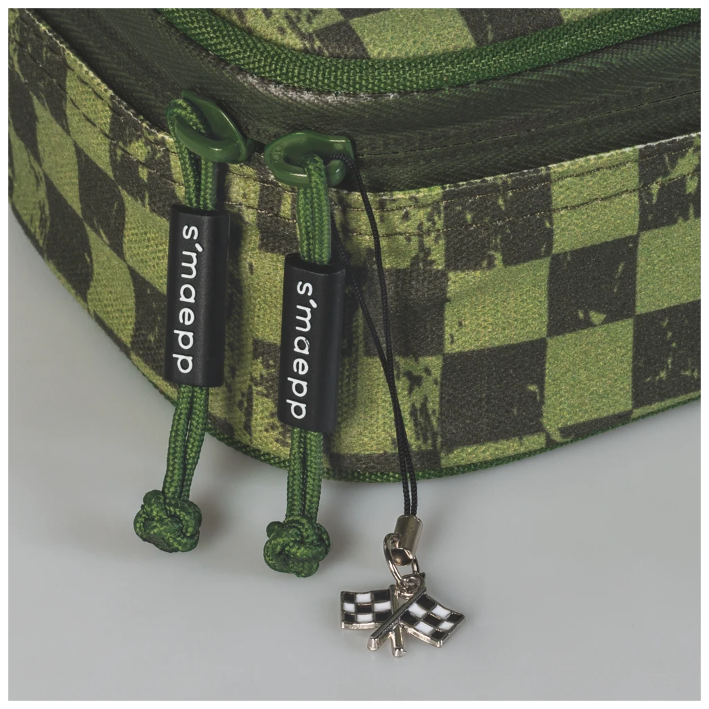 Schlampermäppchen s'maepp XL Fast Wheels | 1 Klappe(n), grün