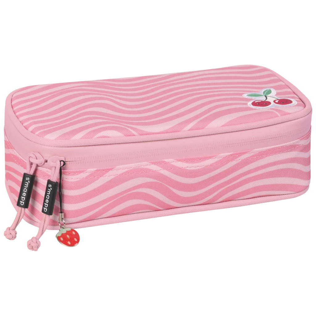 Schlampermäppchen s'maepp XL Fruity Love | 1 Klappe(n), rosa