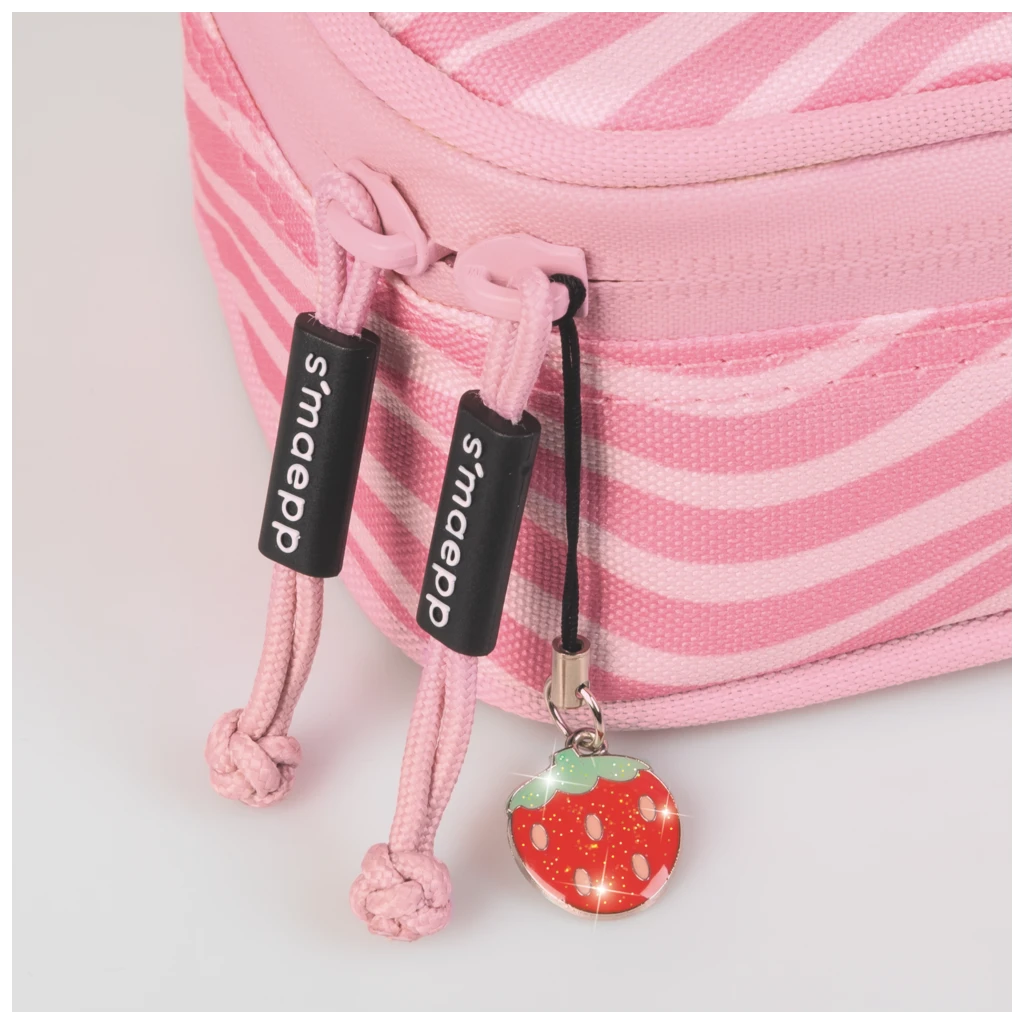 Schlampermäppchen s'maepp XL Fruity Love | 1 Klappe(n), rosa