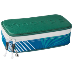 Schlampermäppchen s'maepp XL Sporty Animals | 1 Klappe(n), blau/grün