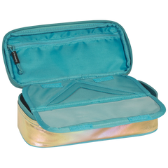 Schlampermäppchen s'maepp XL Sunny Ocean | 1 Klappe(n), gold irisierend/mehrfarbig, pastell