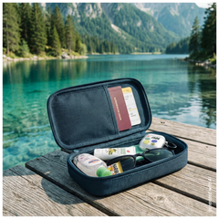 Schlampermäppchen s'maepp XL Hardcase Colour Code | 1 Klappe(n), denim