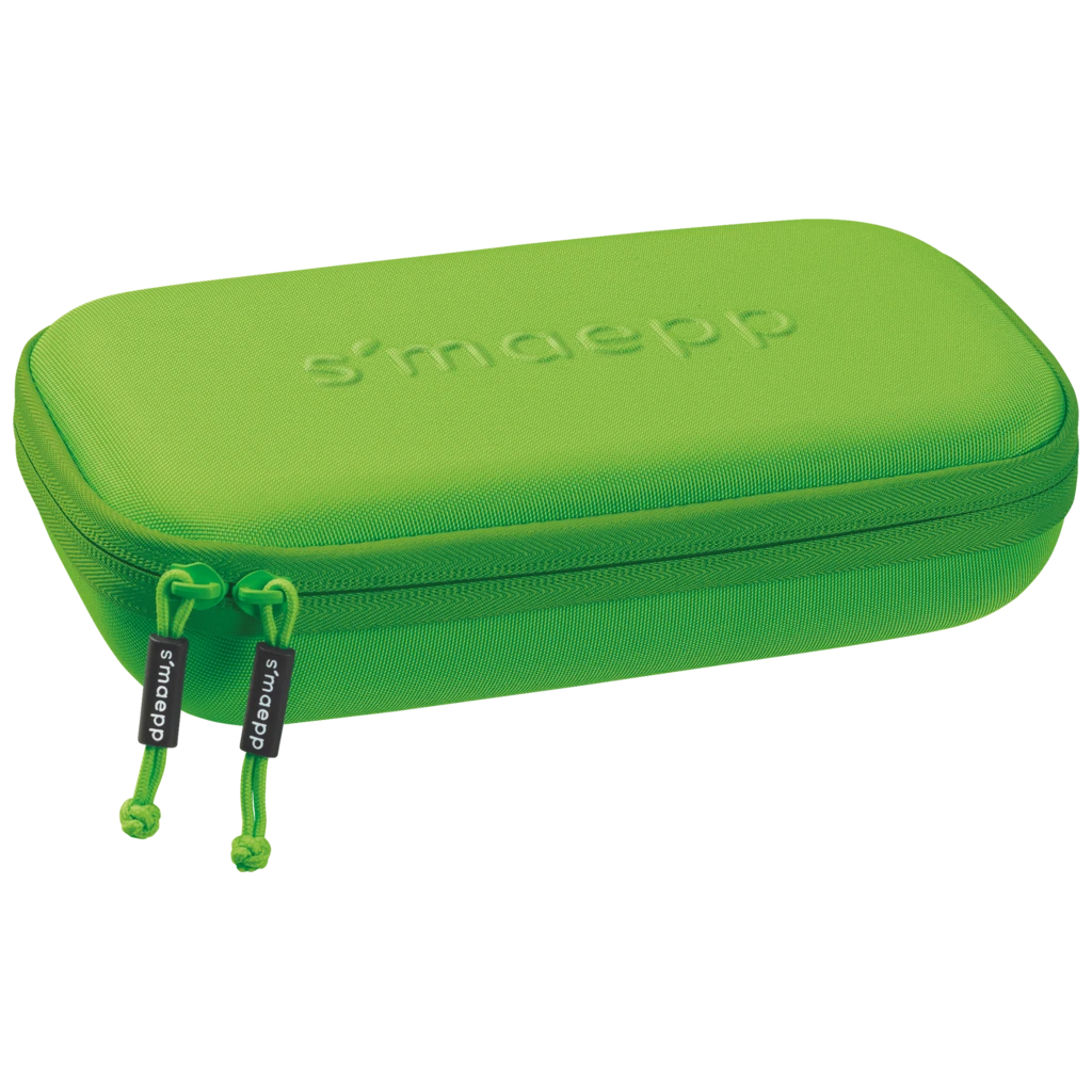 Schlampermäppchen s'maepp XL Hardcase Colour Code | 1 Klappe(n), kiwi