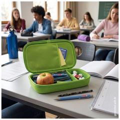 Schlampermäppchen s'maepp XL Hardcase Colour Code | 1 Klappe(n), kiwi