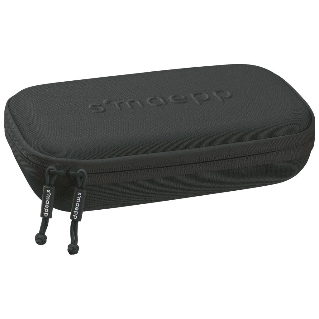 Schlampermäppchen s'maepp XL Hardcase Colour Code | 1 Klappe(n), onyx