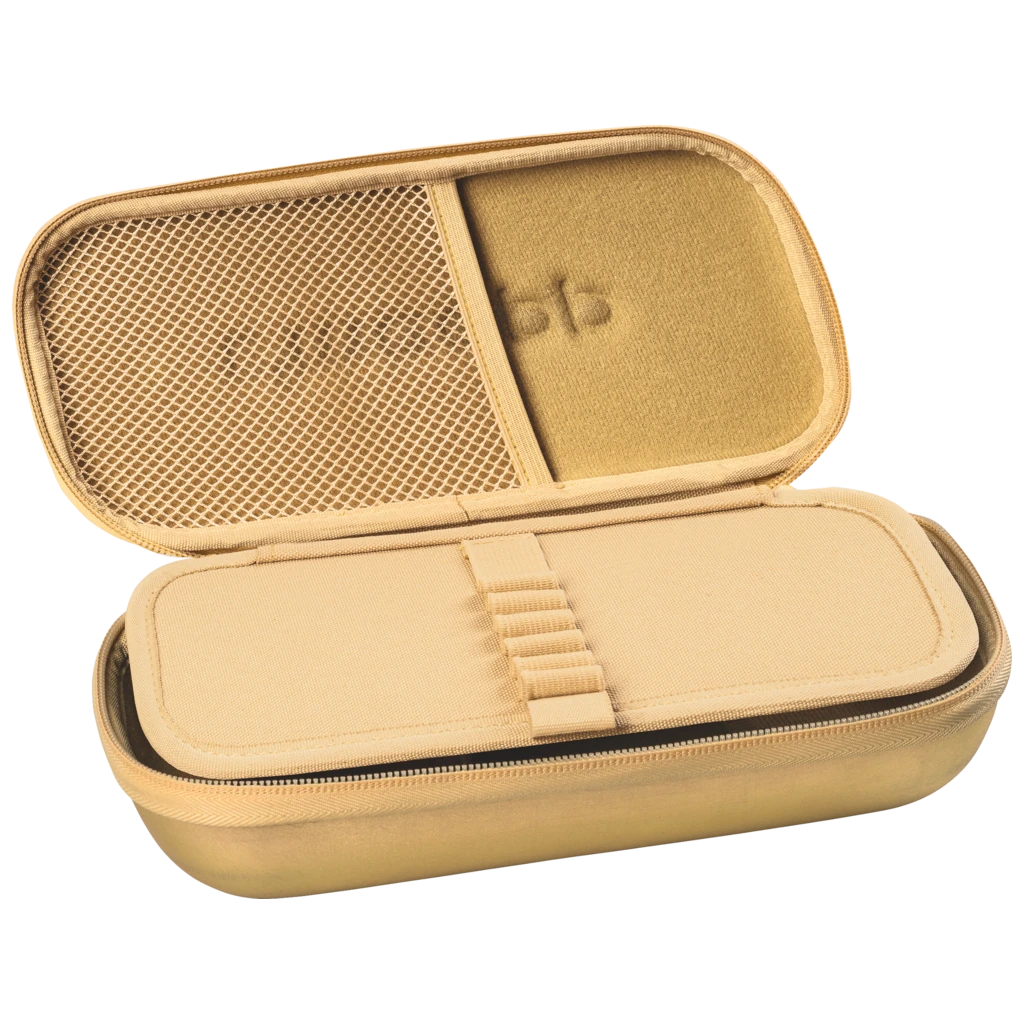Schlampermäppchen s'maepp XL Hardcase „Gold“ | 1 Klappe(n), gold